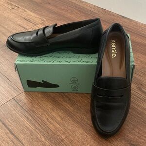 Kensie Black Loafers for Women 7 w/ Box Final Reduction EC